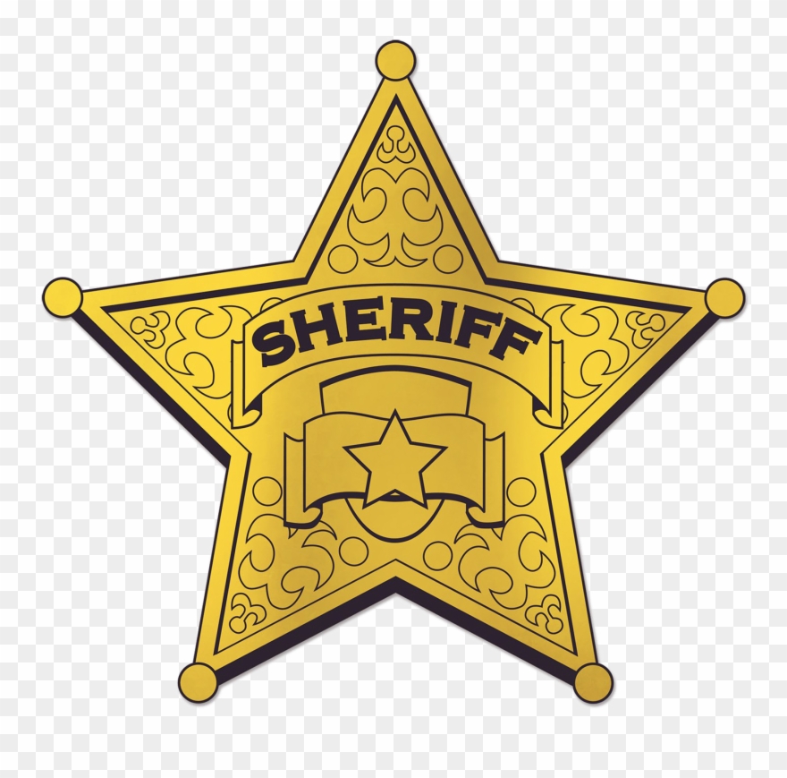 Sheriff badge png.