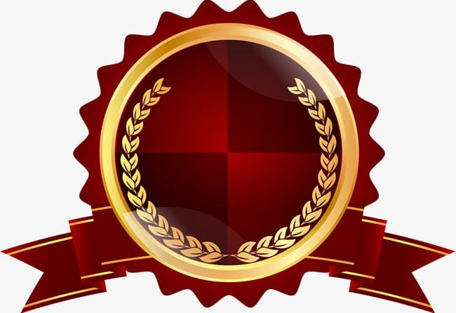 Brown Ribbon Badge PNG, Clipart, Award, Badge, Badge Clipart