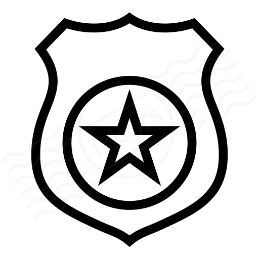 Security badge clipart.