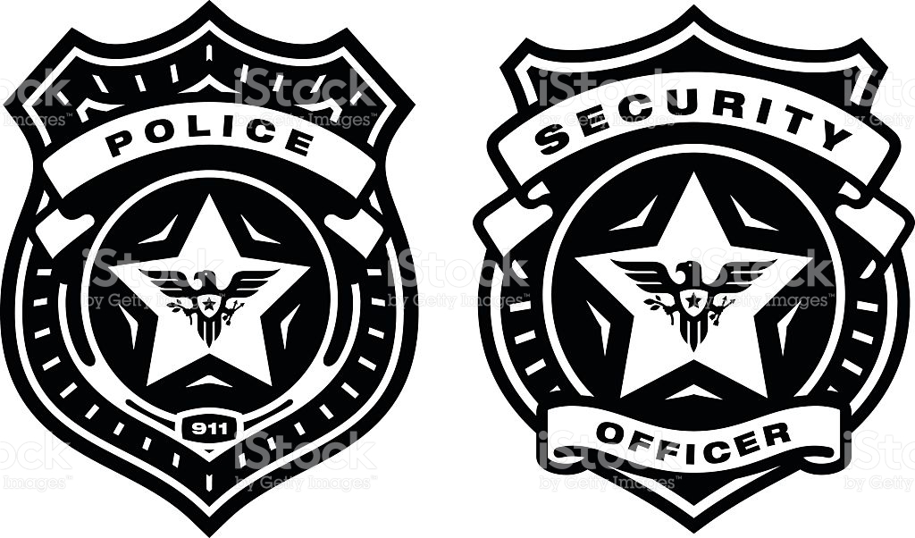 Security badge clipart.