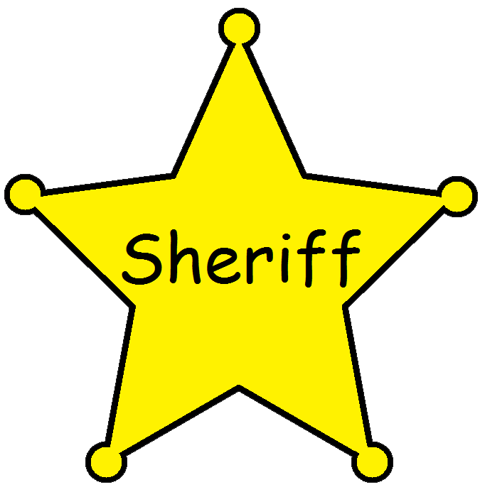 Free sheriff badge.