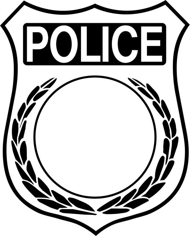 Free police badge.