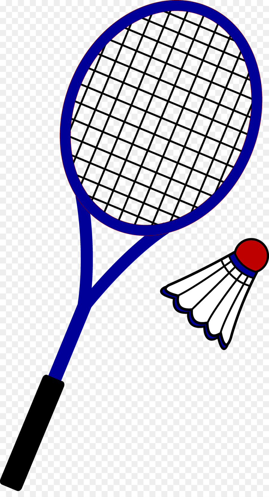 Badminton cartoon clipart.