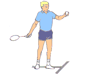  badminton animated.