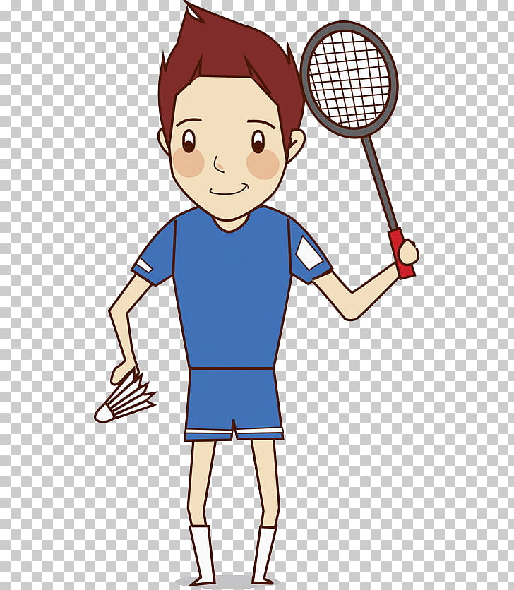 Badminton, The boy who plays badminton PNG clipart