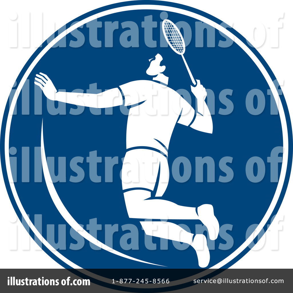 badminton clipart illustration