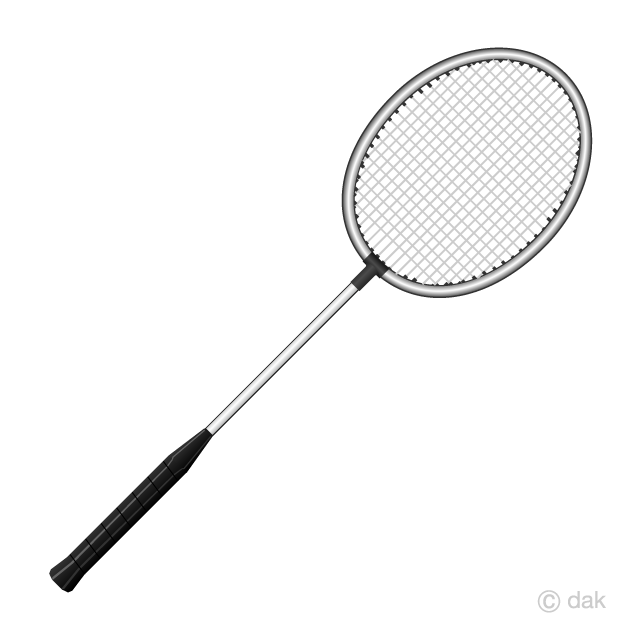 Free badminton racket.