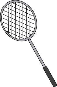 Badminton Clipart Image