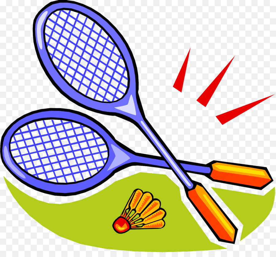 Badminton clipart racquets.