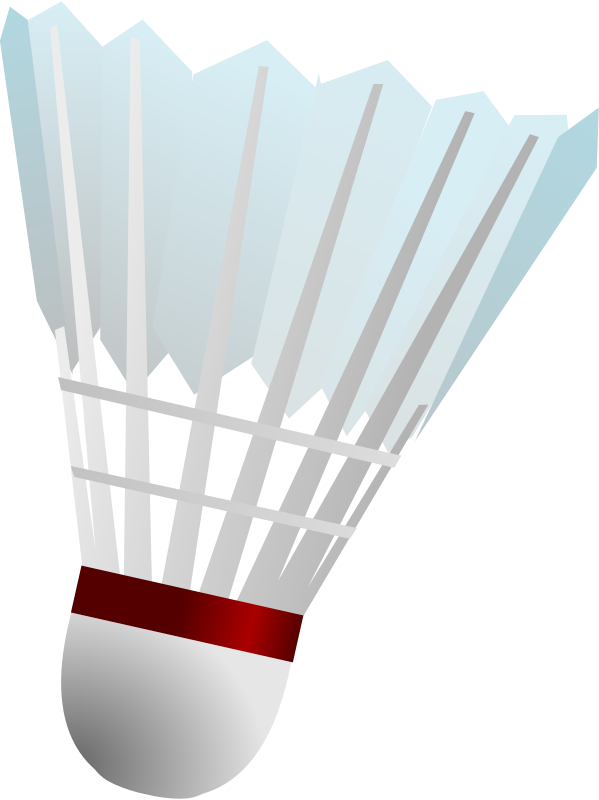 badminton clipart shuttlecock