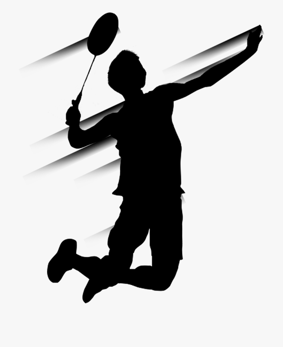 Badminton smash icon.