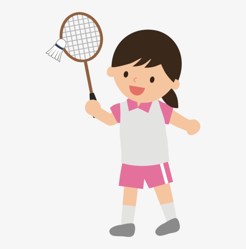 Badminton racket sports.