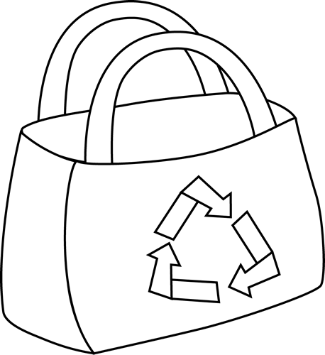 Bag clipart black and white, Bag black and white Transparent