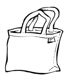 Free Shopping Bags Clipart Black And White, Download Free
