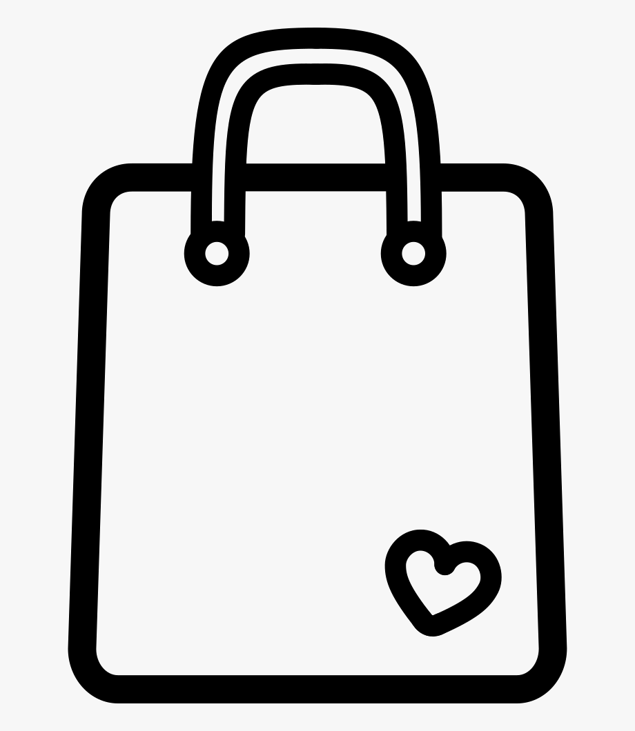 Shopping Bag Clipart Icon
