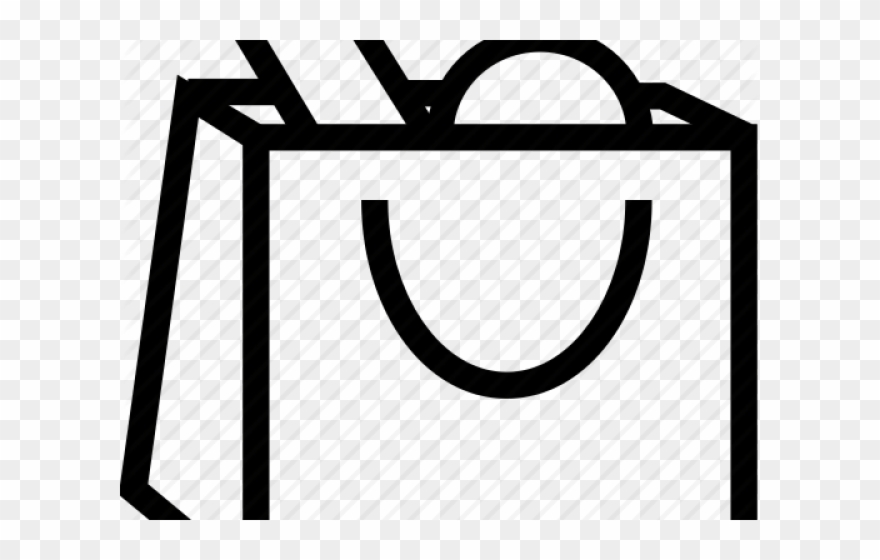 bag clipart black and white icon