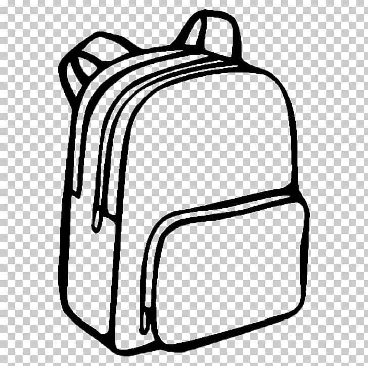 Coloring Book Backpack Bag School Drawing PNG, Clipart