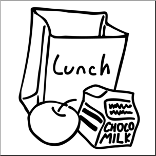Lunch Bag Clipart Black And White | The Art of Mike Mignola