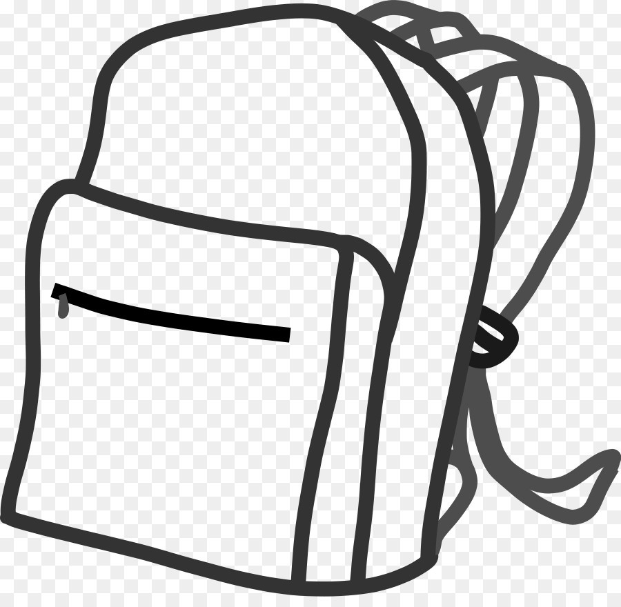 Bag Black And White Png