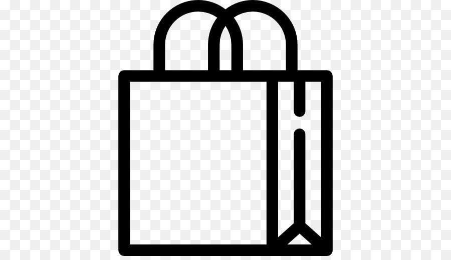 bag clipart black and white shopping