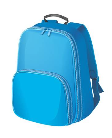Blue bag clipart