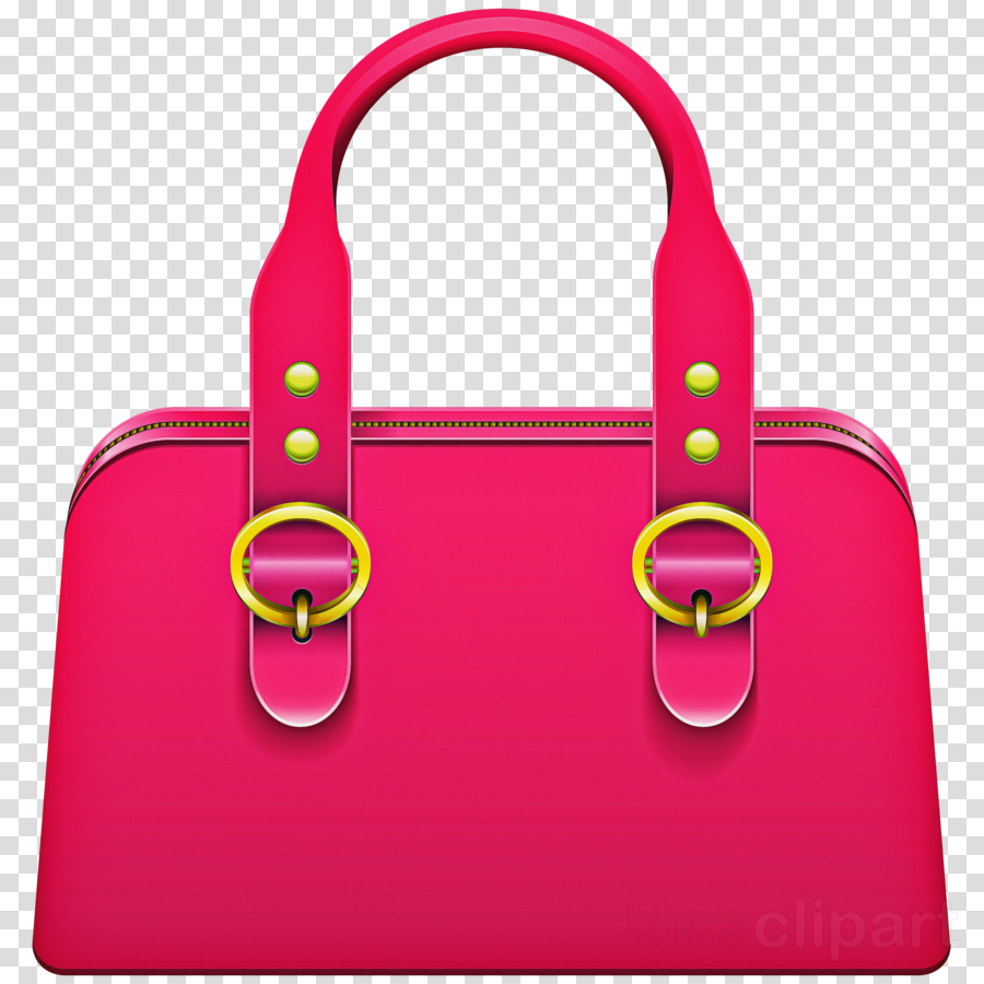 Handbag bag pink shoulder bag fashion accessory clipart