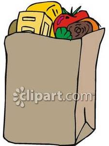 Food Bag Free Clipart