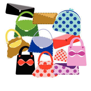 Handbag clipart, Purses clip art, Digital Clipart bags and purse