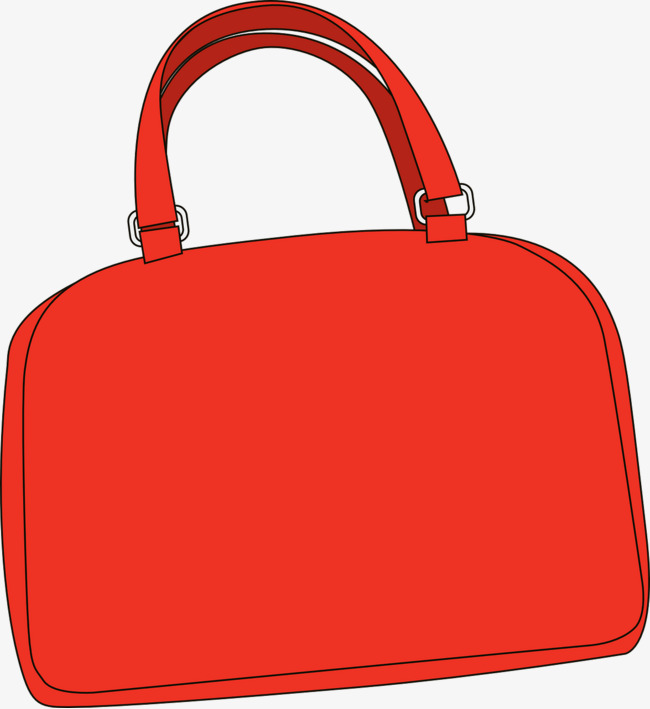 Red bag clipart
