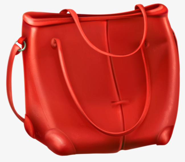 Red bag clipart.