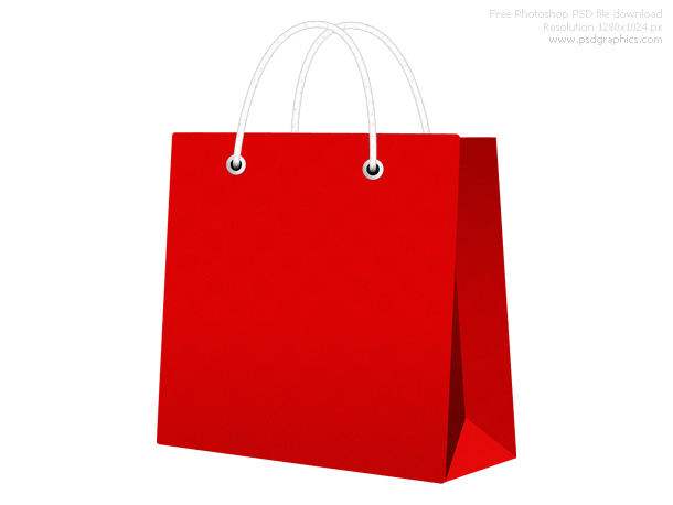 Clip art of red bag
