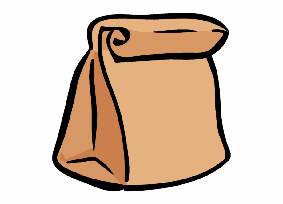 Lunch Box Clipart Sack Pencil And In Color Png