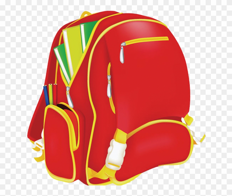 Picture Transparent Download Bag School Backpack Clip
