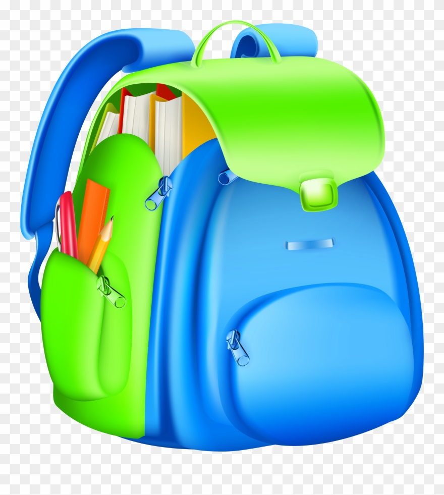 Full Backpack Clipart Collection