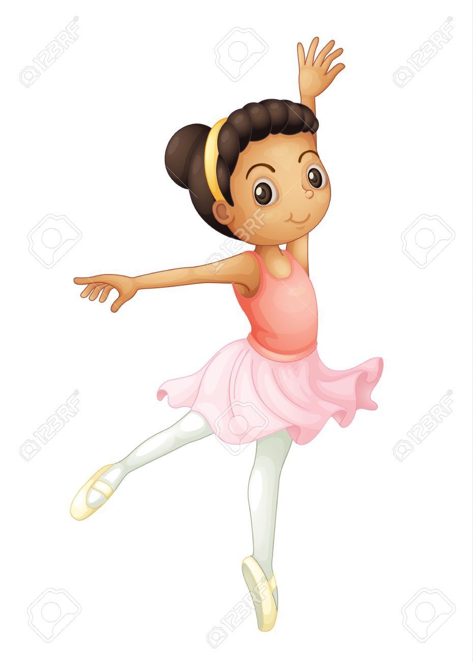 Free Clipart Of Girl Dancing