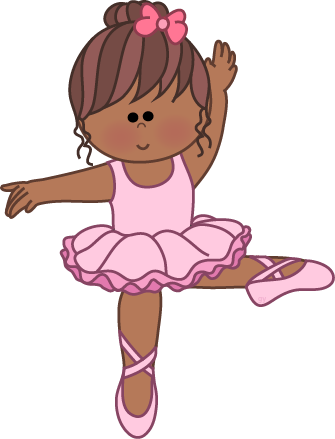 Little Girl Ballerina Clipart