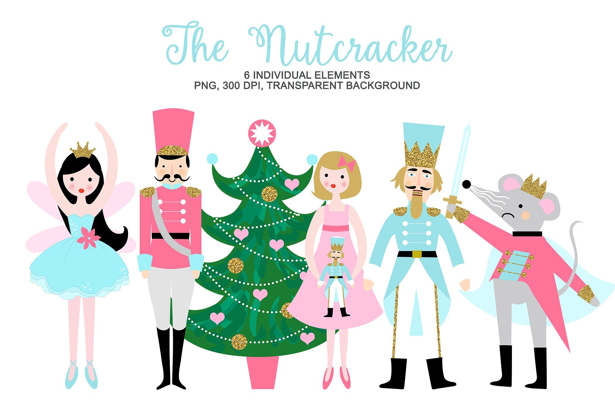 The Nutcracker Ballet Christmas Art