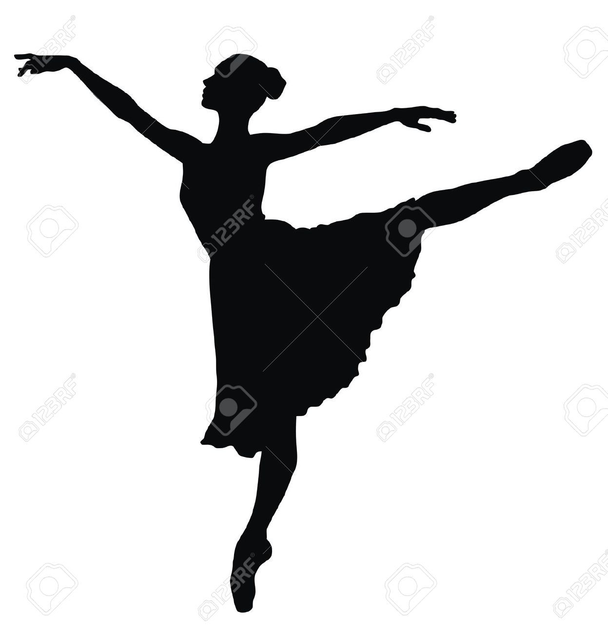 Ballerinas Cliparts, Stock Vector And Royalty Free
