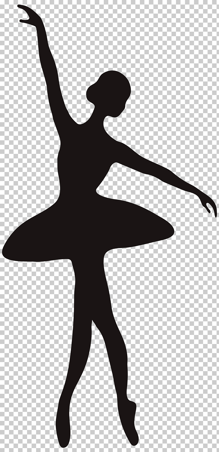 Ballet dancer silhouette.