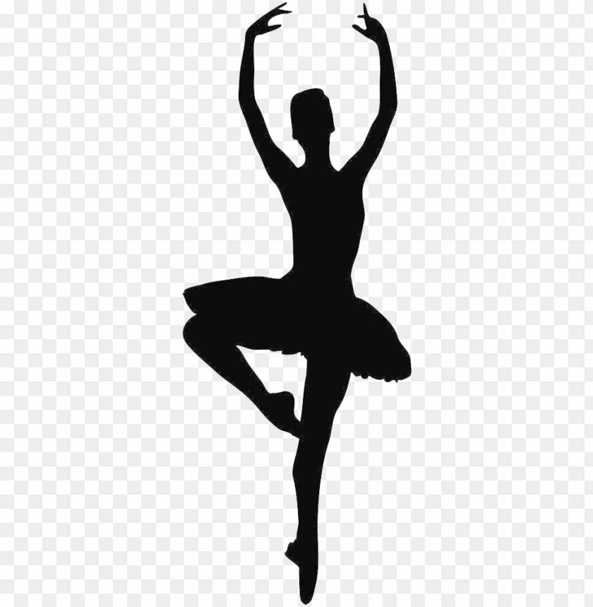 Ballerina silhouette silhouette.