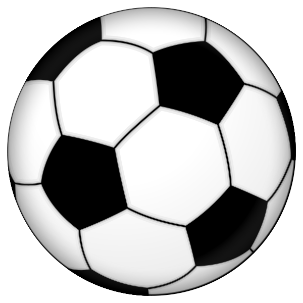 Printable soccer ball.
