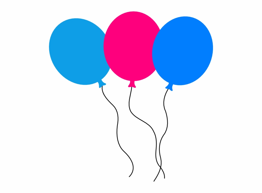 Birthday balloons animated.