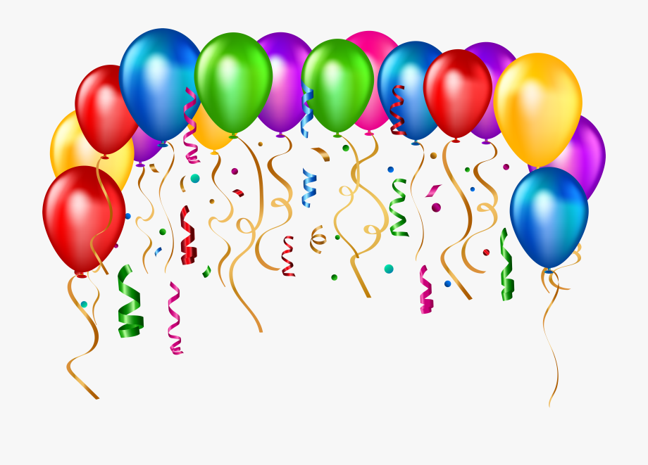 Party Balloons Clipart Png Download