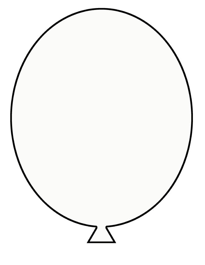 Free Balloon Outline, Download Free Clip Art, Free Clip Art