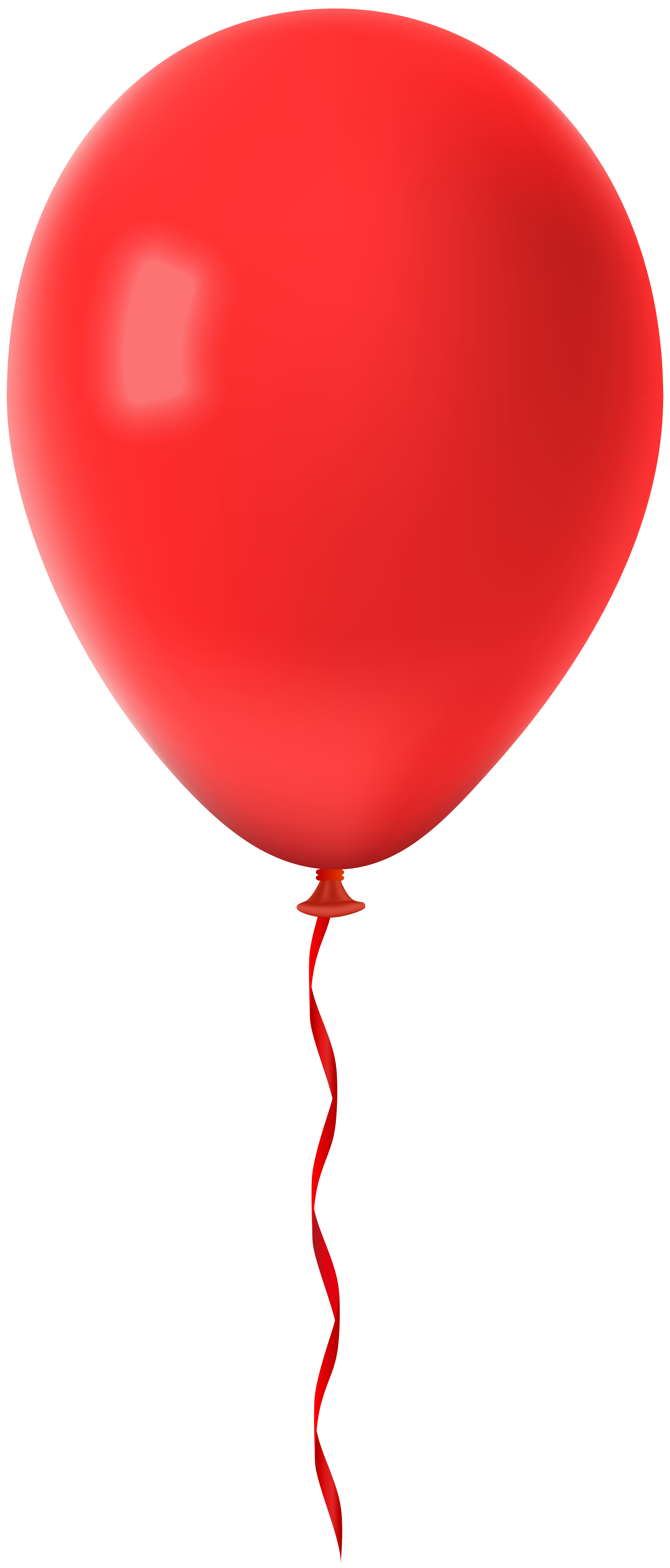 Red Balloon Transparent PNG Clip Art Image
