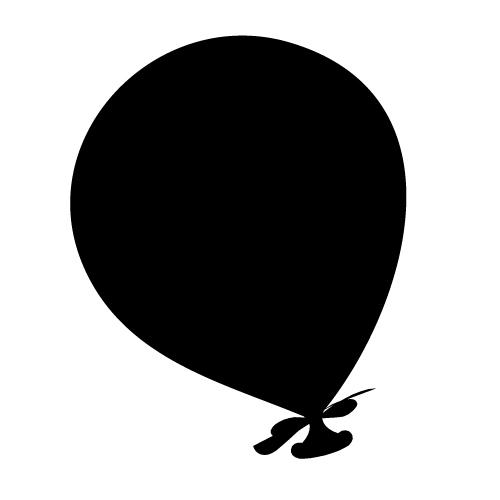 Balloon clipart silhouette, Balloon silhouette Transparent