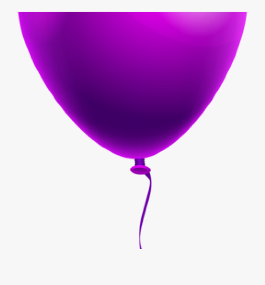 Balloon Clipart Single Purple Balloon Png Clipart Image