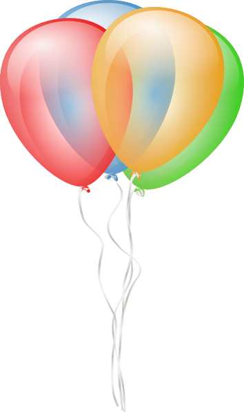 Balloons clip art