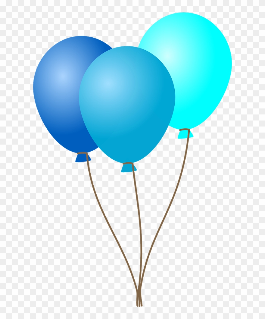 Birthday Decoration Balloons Vector Png Image