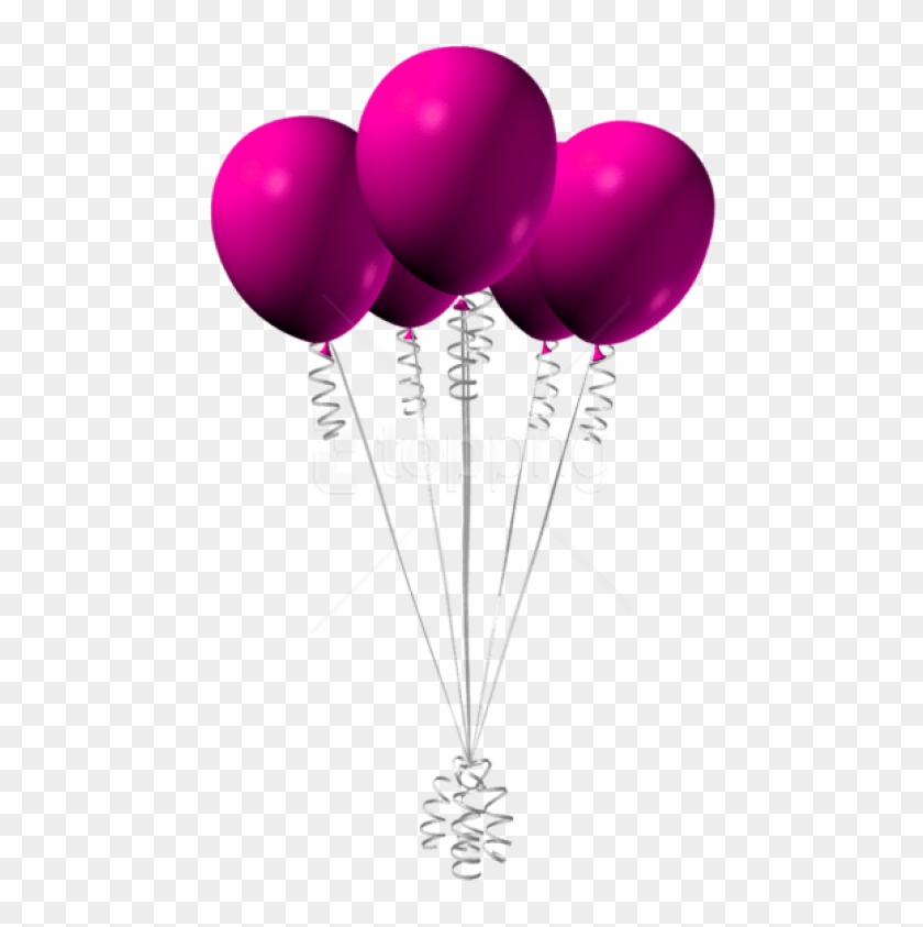 balloons clipart transparent background pink